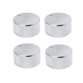 

4Pcs Rotary Switches Round Knob Gas Stove Burner Oven Kitchen Parts Handles 95AC
