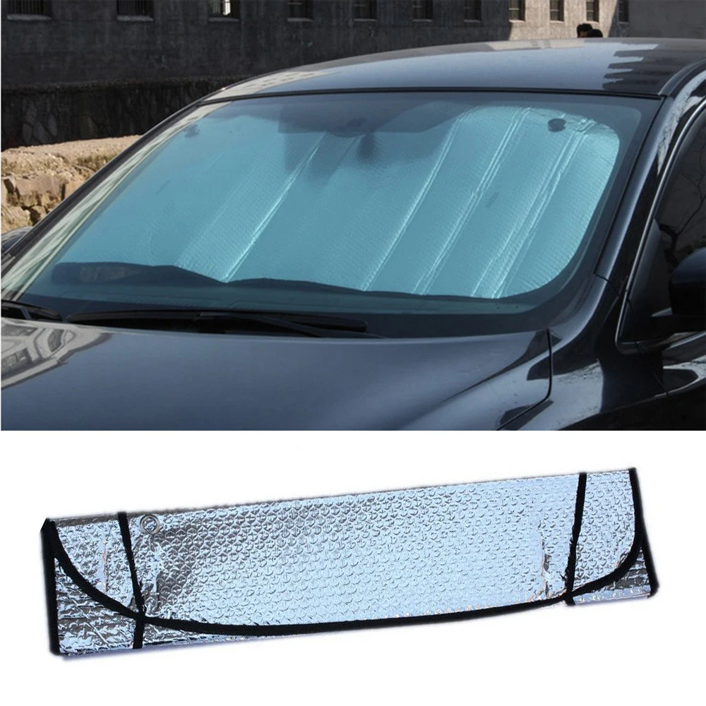 130*60 см автомобильное лобовое стекло солнцезащитные очки Мороз защитная пленка анти-УФ Защита автомобильные аксессуары Стайлинг автомобиля
