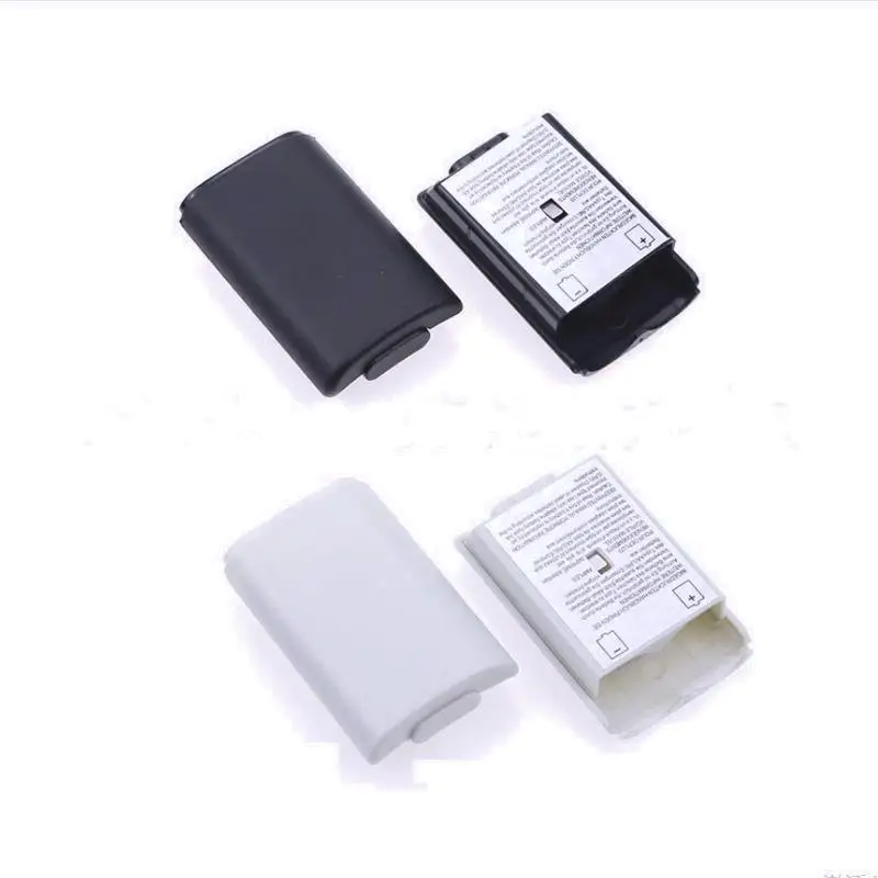 100pcs/lot Black & White Optional Plastic Battery Pack Battery Cover Case Replacement for