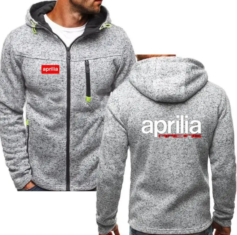 2019 Winter New Fashion Aprilia RSV 1000 Hoodie Men Zipper Cardigan Mercedes F1 Hoodie Sweatshirts Casual Coat