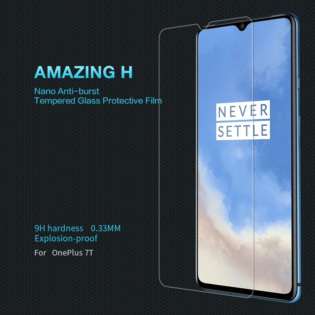 Защитное стекло для экрана Oneplus 7T 6,55 ''NILLKIN Amazing H/H+ PRO 9H защитная пленка из закаленного стекла для Oneplus 7T