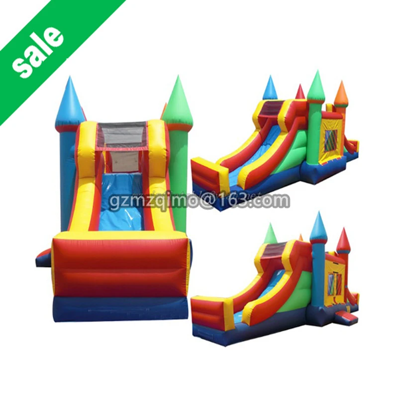 Air Balloon Inflatable Bouncer Slide Combo Inflatable Bounce House With