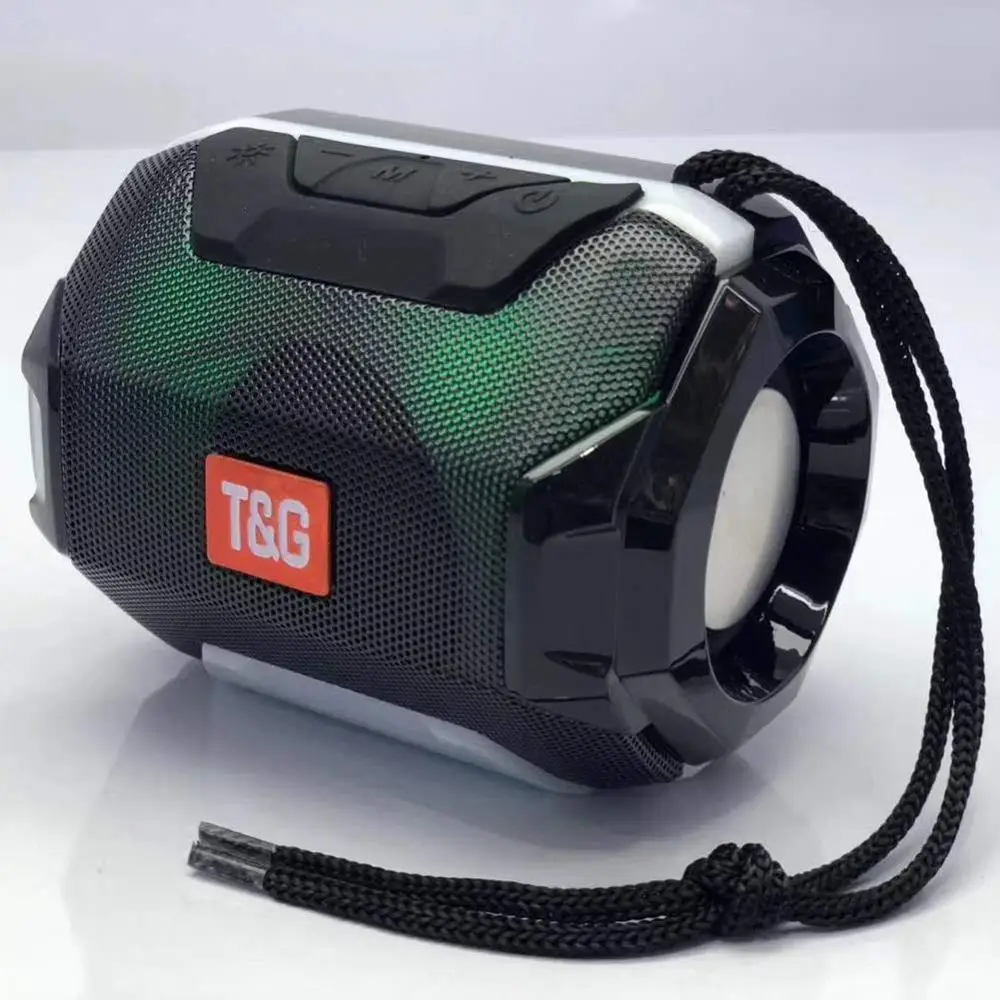 

Portable Bluetooth Speaker LED MINI Bluetooth Wireless Speaker Stereo Super subwoofer outdoor bass Music Bass AUX TF FM