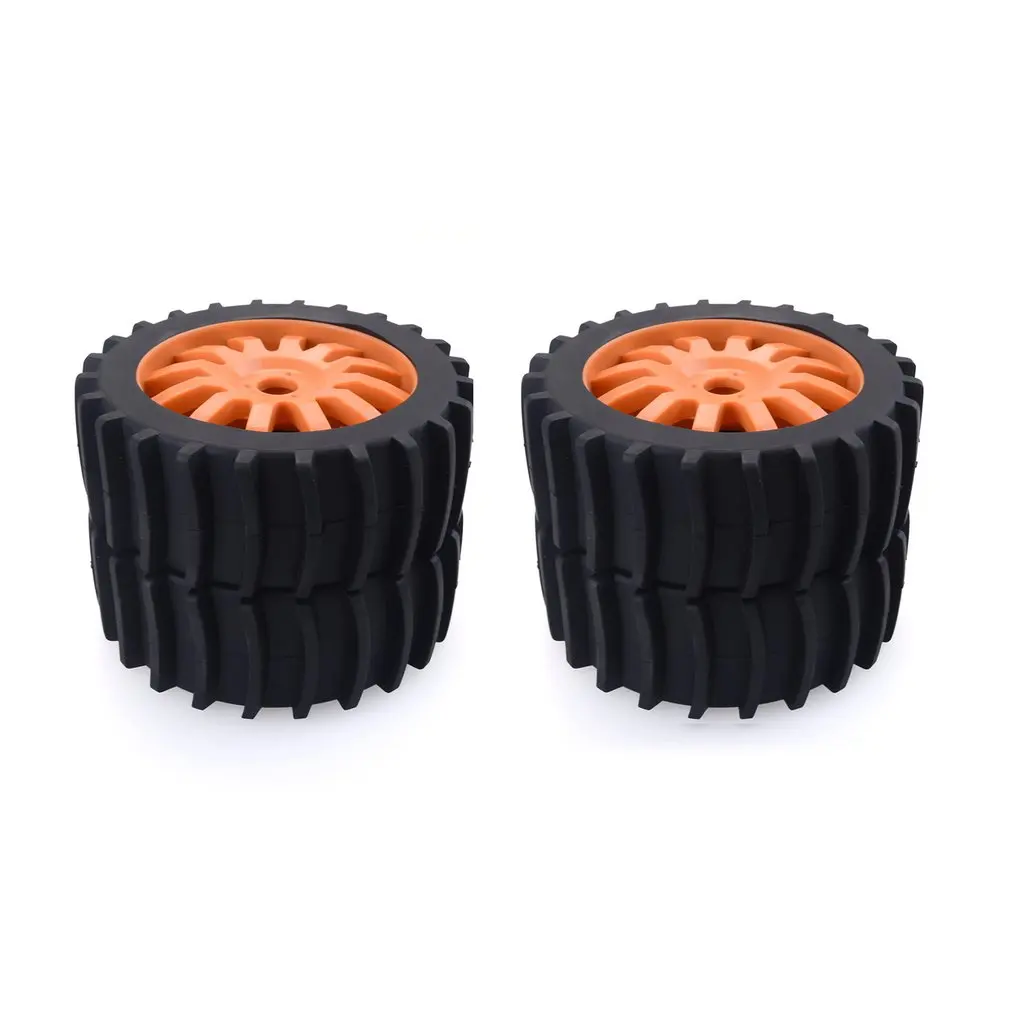 

4PCS 1/8 RC Car Snow Sand Paddle Tires Rubber Tyres Wheels for Redcat Team Losi VRX HPI Kyosho HSP Carson Hobao 1/8 Buggy