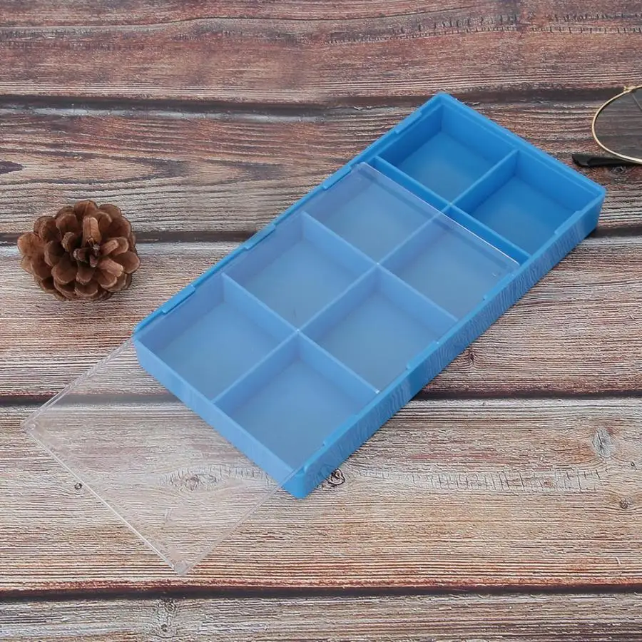 Plastic Watch Parts Storage Box Organizer Watchmaker Repairing Tools Storage Tray Watch Display Container Holder