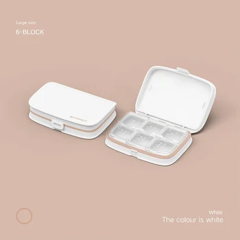 

Cute Organizer Medicine Container Mini Pill Case Medicine Storage Box Waterproof Portable Travel Accessories