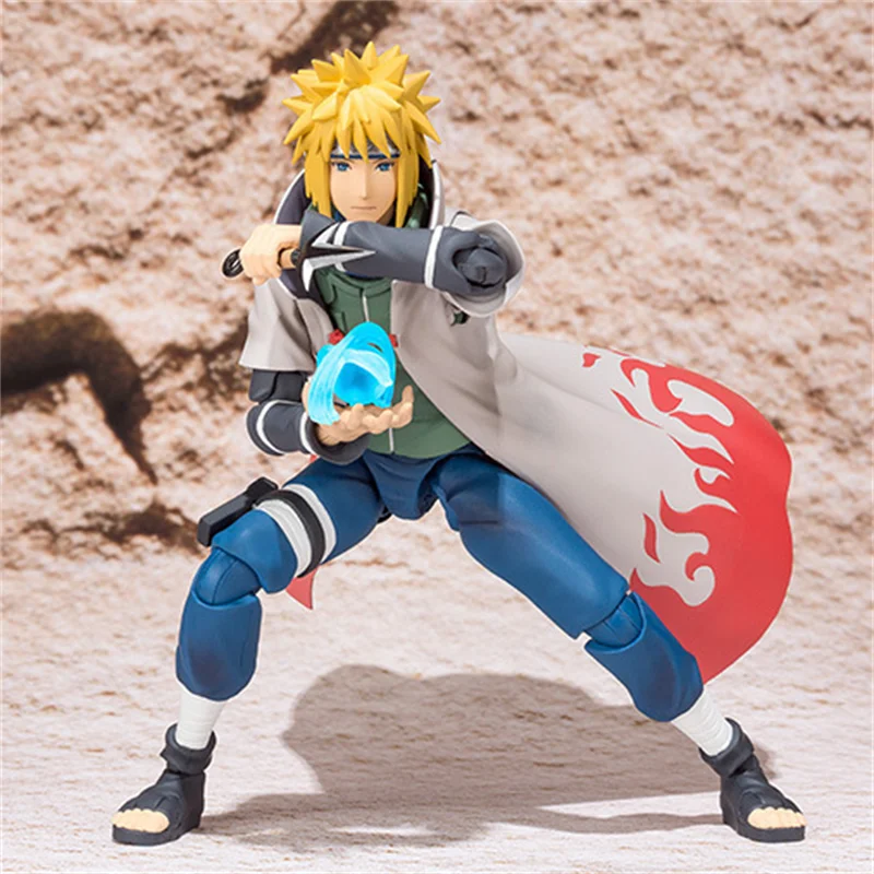 Namikaze Minato Naruto Shippuden ПВХ Коллекционная Фигурка СВЧ модель игрушки Аниме статуя Минато Namikaze