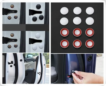 

12PCS modified door lock rust screw cover car accessories for Fiat 500X Argo 500L 124 Tipo Qubo Panda Mobi