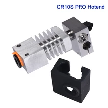 CR10S PRO Hotend Swiss MK8 насадка теплоотвод обновленный комплект металлический 3D-принтер экструдер нагревательный блок для CR 10S PRO Micro 1,75 мм