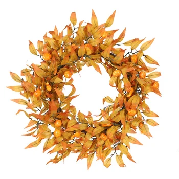 

Fall-Wreath for Front-Door-Decor Gift Box Included - Handcrafted Rattan Base - for Autumn & Thanksgiving Day