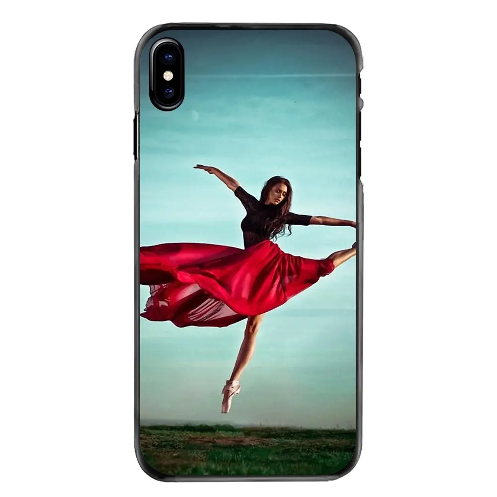 Красивая балетная Танцовщица для iPhone 11 Pro iPod Touch 4 4S 5 5S 5C SE 6 6S 7 8 Plus X XR XS MAX аксессуары