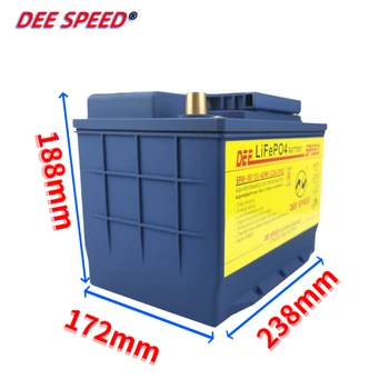 

LifePO4 12V lithium iron battery for car 86-550 40Ah engine starter battery with bms battery for bmw car ignition high capacity