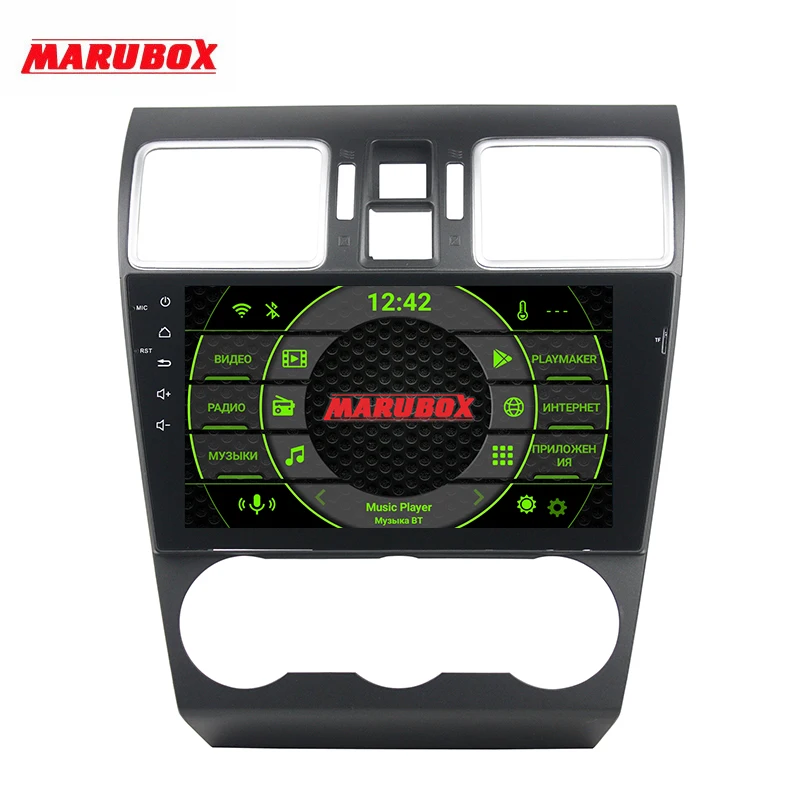 Marubox KD9208 DSP, 64 ГБ головное устройство для Subaru XV, автомобильный мультимедийный плеер, Android 9,0, " ips экран