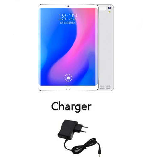 Комплект 1 P80 T805C, Android 9,0, 2.5D экран, планшетный ПК, 10 дюймов, 4G LTE, планшетный ПК, 10 ядер, ram, 6 ГБ rom, 128 ГБ, планшеты, детский планшет, FM, gps, 13 МП - Комплект: Комплект 1