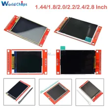 1.44/1.8/2.0/2.2/2.4/2.8 Inch TFT Color Screen LCD Display Module Drive ST7735 ILI9225 ILI9341 Interface SPI 128*128 240*320