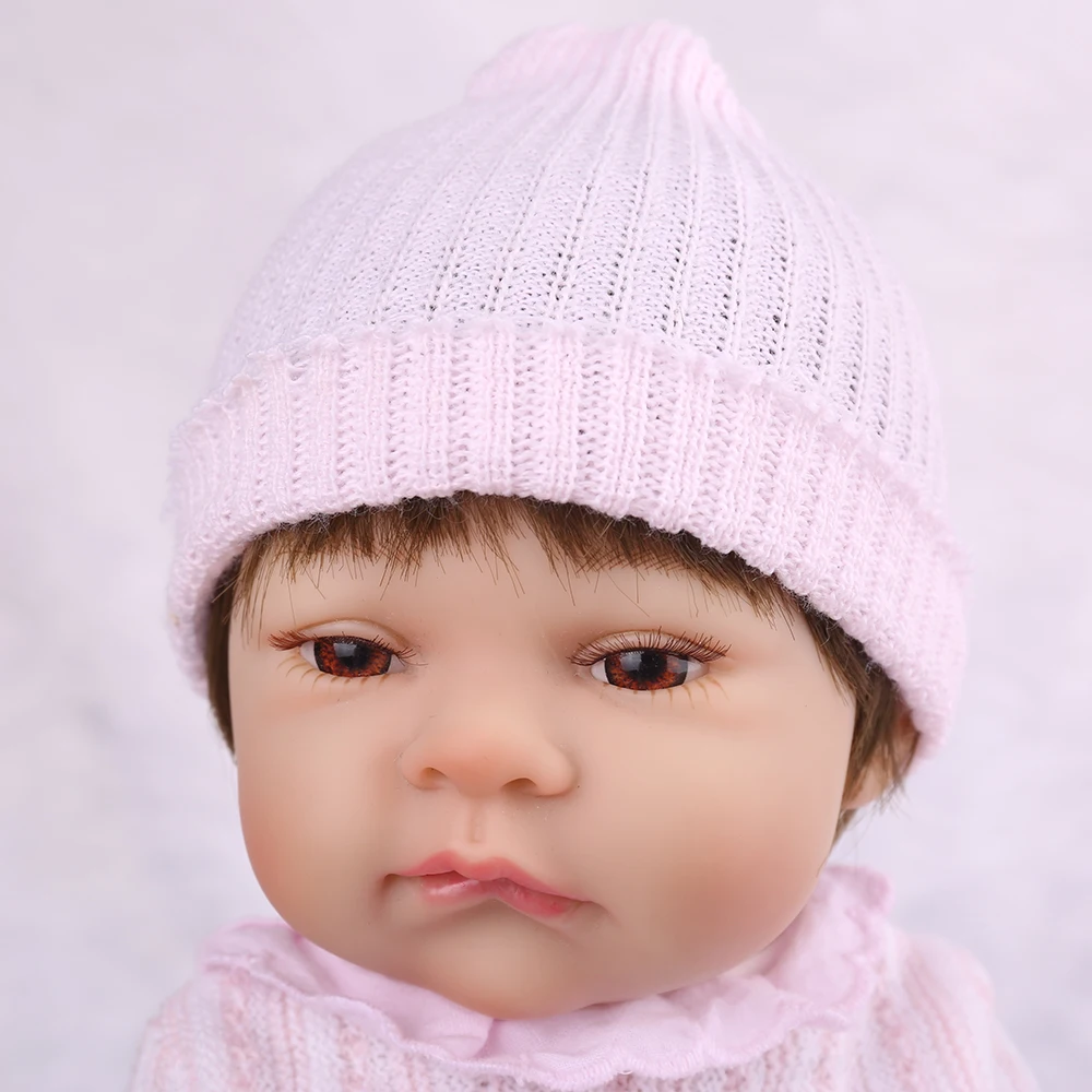 NPKDOLL игрушки Куклы реборн полный виниловые куклы реалистичный младенец дети младенческой образовательные детский приятель малыш Boneca