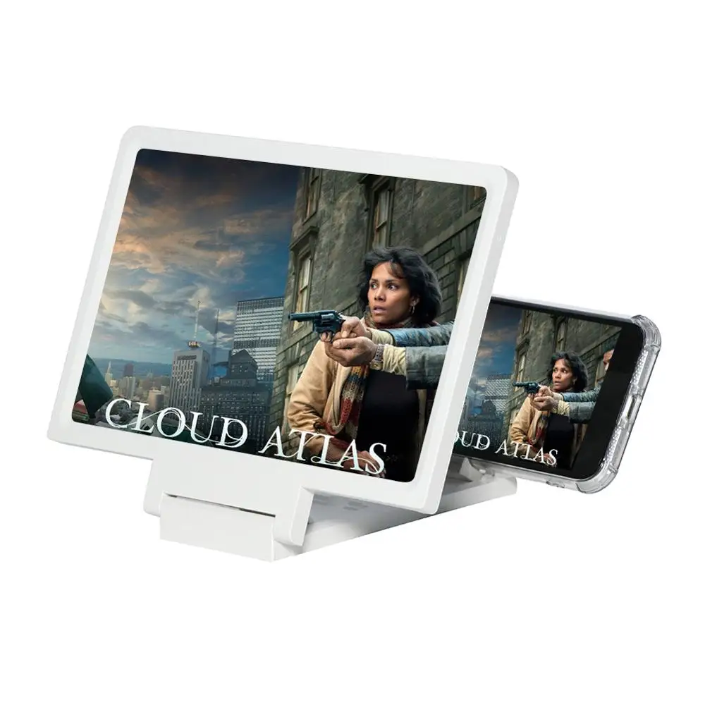 Universal Mobile Phone Screen Magnifier Enlarger Magnifying Video Amplifier Projector Bracket Desktop Holder Stand For Phone