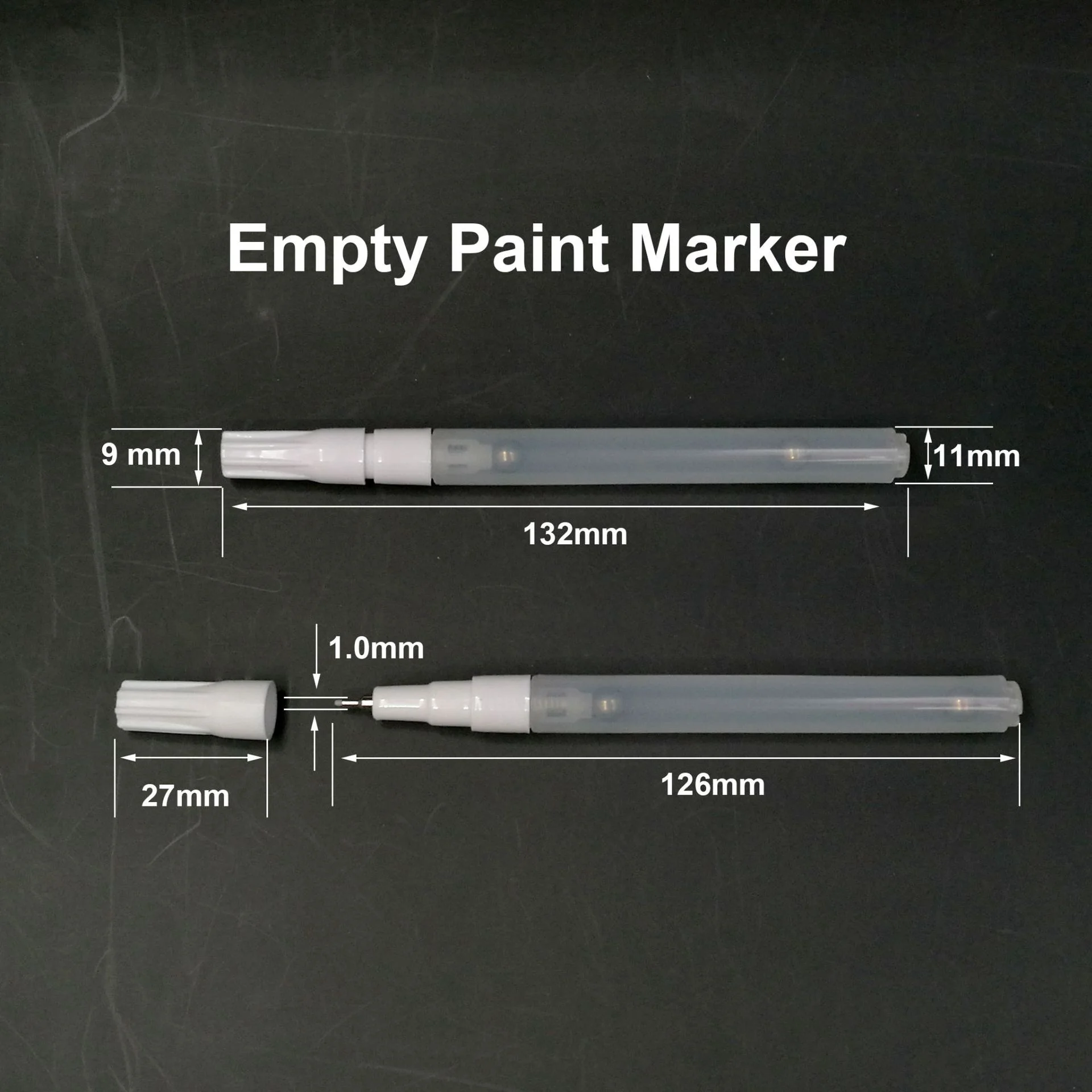 1PC 0.7mm Refill Pen Watercolor Oil Paint Marker
