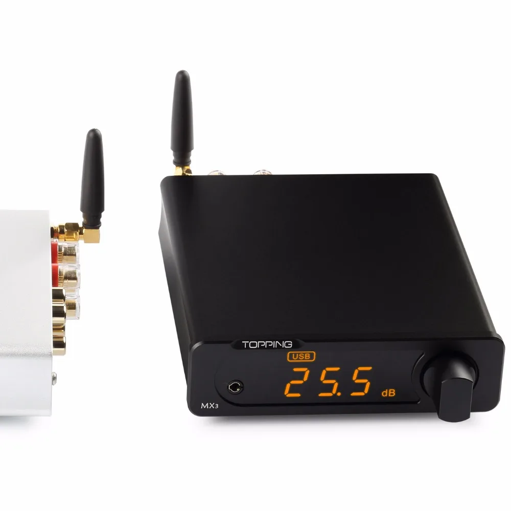 Цифровой усилитель Topping MX3 DAC со встроенным Bluetooth приемником и усилителем для
