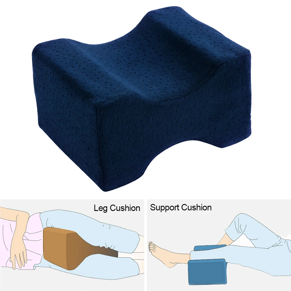 Ортопедическая подушка на колено из пены с эффектом памяти для сна, Ортопедическая подушка для спины, тазобедренного сустава, облегчающая боль в бедрах, позиционер для ног, поддерживающая подушка