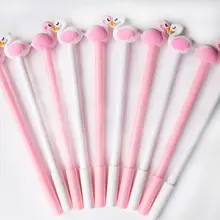 Stylo Gel cygne créatif mignon, papeterie fournitures scolaires et de bureau pour étudiants, 0.5mm
