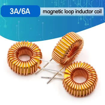 

5pcs Toroid Inductor 3A Winding Magnetic Inductance 22uH 33uH 47uH 5647uH 100uH 220uH 330uH 470uH Inductor For LM2596