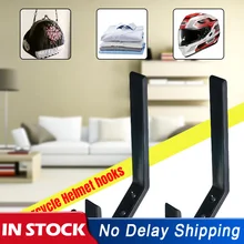 1Pair Moto Solido Casco Gancio Multi-purpose Giacca Gancio chiavi Borse del Supporto di Montaggio A Parete Rack Per La Cucina di Casa porta Dell'armadio(China)