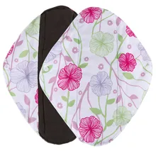 Многоразовый бамбуковый моющийся менструальная чаша Mama санитарная прокладка XS S M L Длинные трусики материал для подкладки менструальная чаша цветочный принт