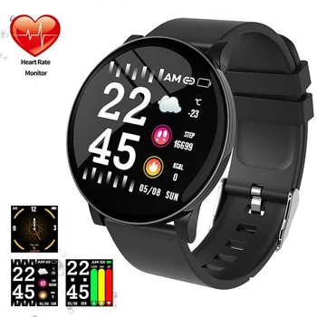 

W8 Bluetooth 4.0 Smart Watch Bracelet Portable Black Silicone Strap