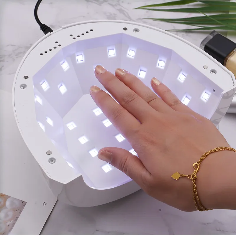 Лампа SUN ONE УФ/LED профессиональная для сушки ногтей сушилка с автоматическим