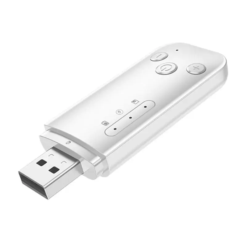 2 в 1 беспроводной приемник передатчик аудио Bluetooth адаптер USB AUX FM выход портативный беспроводной приемник стерео для ТВ ПК автомобиля