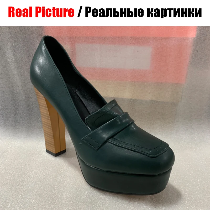 BONJOMARISA/ г. Женские туфли-лодочки на очень высоком каблуке-шпильке, большой размер 32-42, на платформе, без шнуровки Демисезонная женская обувь элегантная обувь для зрелых женщин