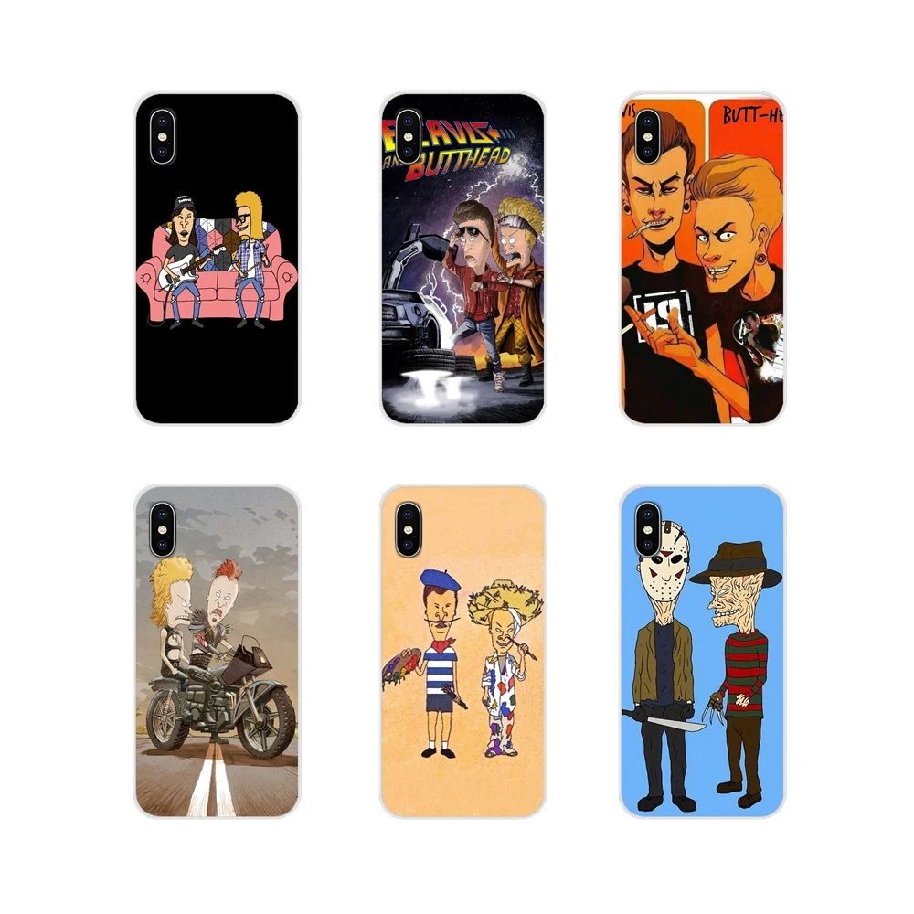 Beavis и Butthead для Samsung Galaxy S2 S3 S4 S5 Mini S6 S7 Edge S8 S9 S10E Lite Plus Аксессуары чехлы телефонов |
