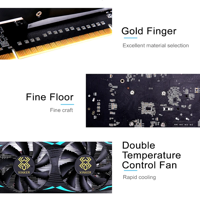 GTX 750TI 2 Гб PCI E GTX750TI 2G 128 бит GDDR5 Express 3 0 PC настольная видеокарта Настольный компьютер