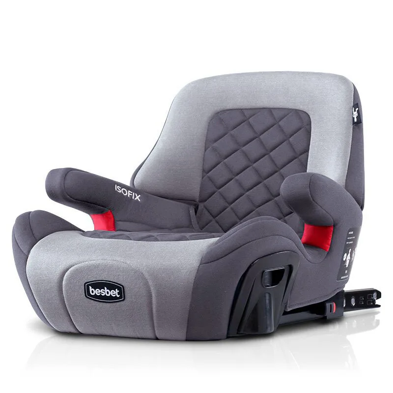 От 3 до 12 лет портативный для малышей автомобильное сиденье ISOFIX интерфейс Booster