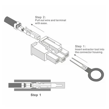 

Set Terminal Removal Tool Picking Navigation tail Car Auto Tool Electrical