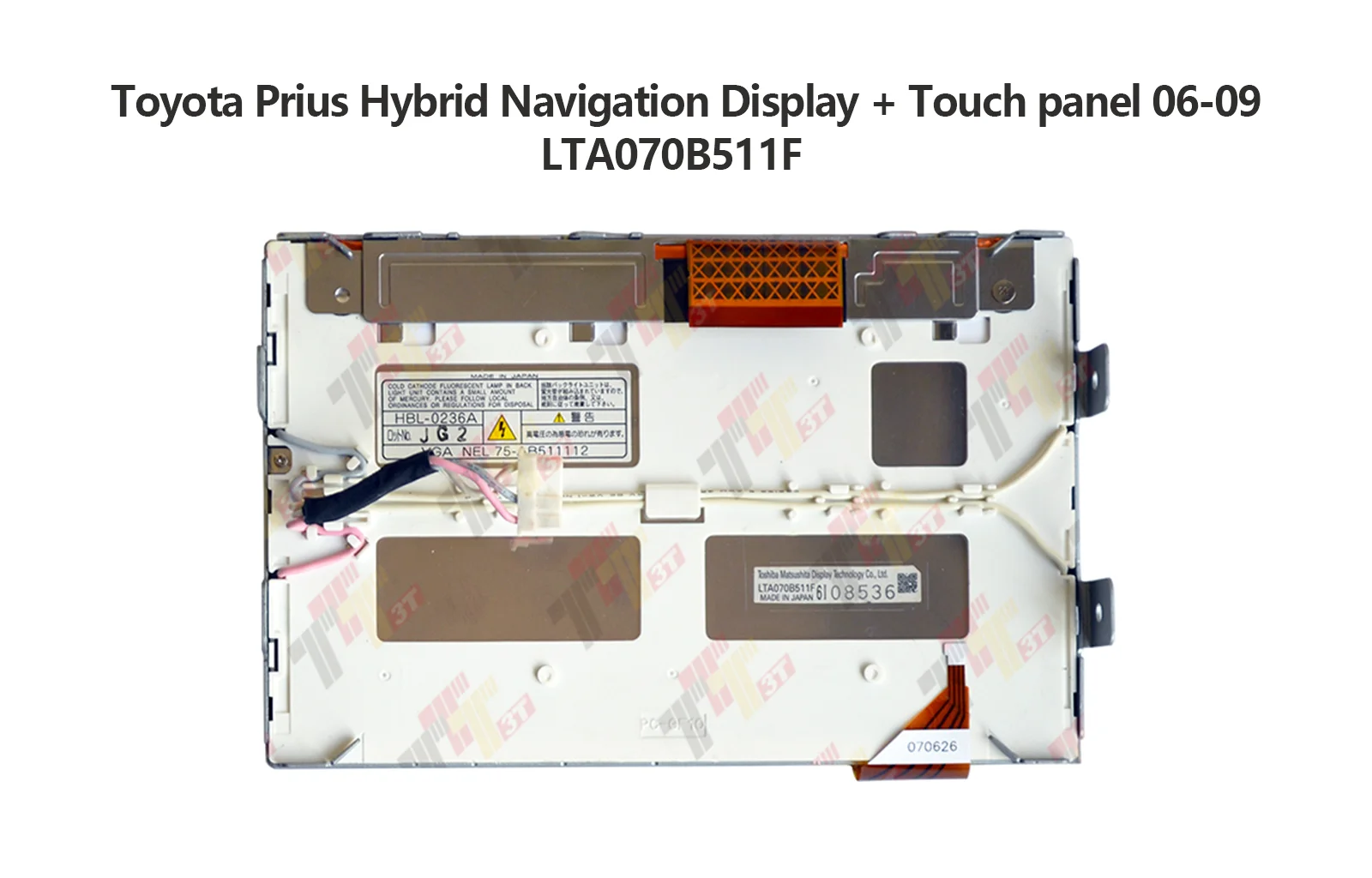 Навигационный дисплей для Toyota Prius Hybrid Lexus Touch panel 06-09 LTA070B511F/510F