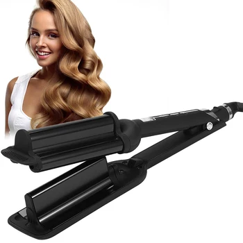 

Professional Triple Barrels Curling Iron Hair Curler Curling Corrugation Bar Wand Tongs For Hair Styling Tool Hair Styler