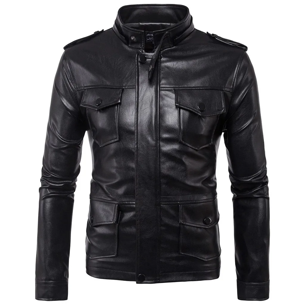 JAYCOSIN, мужская кожаная куртка, Chaqueta, осень и зима, мотоциклетная куртка, Jaqueta Masculina, пальто, верхняя одежда, толстовка, куртка для мужчин, 19AUG14