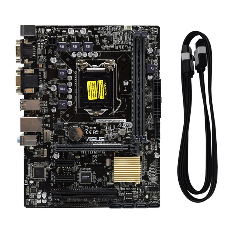 ASUS H110ME 1151 Motherboard DDR3 Intel H110 Core i7 i5 i3 Processor