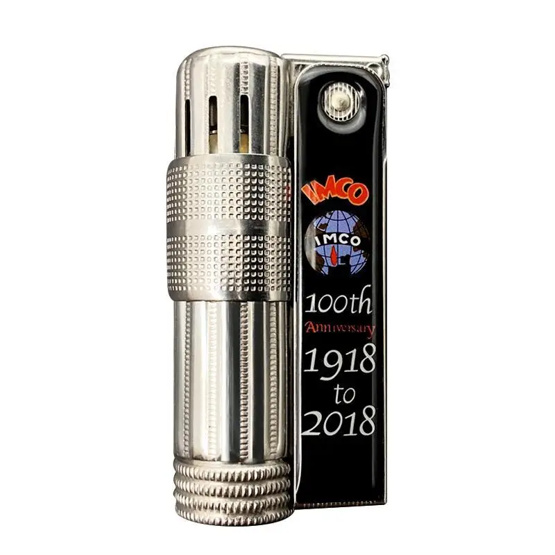 NEW (1918 to 2018) IMCO Flint Gasoline Lighter 100th Anniversary Nostalgic Limited Edition Cigarette Series (1918 to 2018)