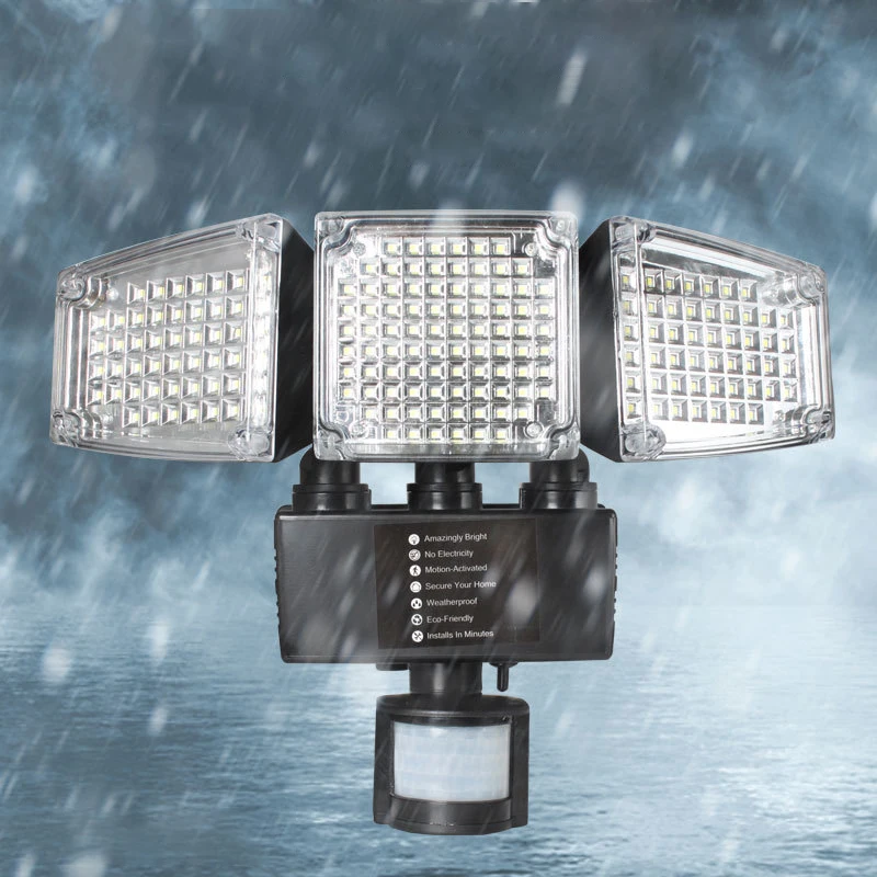 188 LEDs Outdoor Waterproof Infrared Ray Induction Street Lamp Corridor Landscape Lamp Solar Power Human Body Induction Lamp 188 LEDs Outdoor Waterproof Infrared Ray Induction Street Lamp Corridor Landscape Lamp Solar Power Human Body Induction Lamp