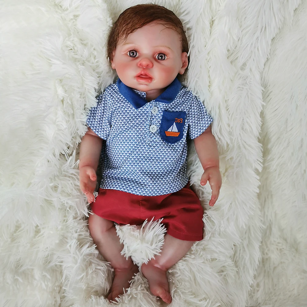 OtardDoll 16 дюймов Reborn baby doll 45 см полностью силиконовые куклы Reborn реалистичные Bonecas милые игрушки для подарка на день рождения