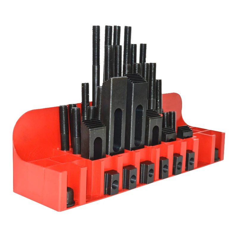 

Metal Quality Metex Milling Machine Clamping Accessories Set M12 58PCS Mill Clamp Kit Vice Clamping Tool Universal Fixture Set
