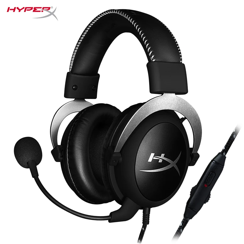 HyperX Cloud игровая гарнитура активные звукопоглощающие наушники съемный микрофон шумоподавления