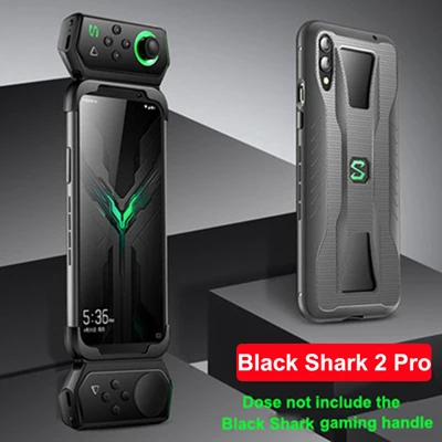 Ударопрочный ТПУ мягкий чехол для телефона Xiaomi Black Shark 2 Pro Чехол BlackShark 2 pro shell теплоотвод крышка поддержка геймпада - Цвет: Серый