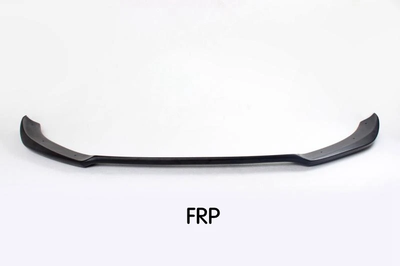 Темно-серый FRP Неокрашенный гоночный передний губ Spoielr для Audi A5 стандартный бампер только 2010-2011 - Цвет: Темно-серый