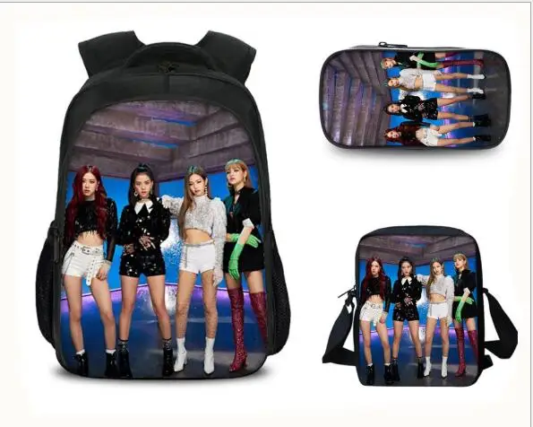 

2020 K POP Blackpink School Bags for Girls Famous Star Children Backpack Teenager Kids Bags Schoolbag Mochila Custom Escolar