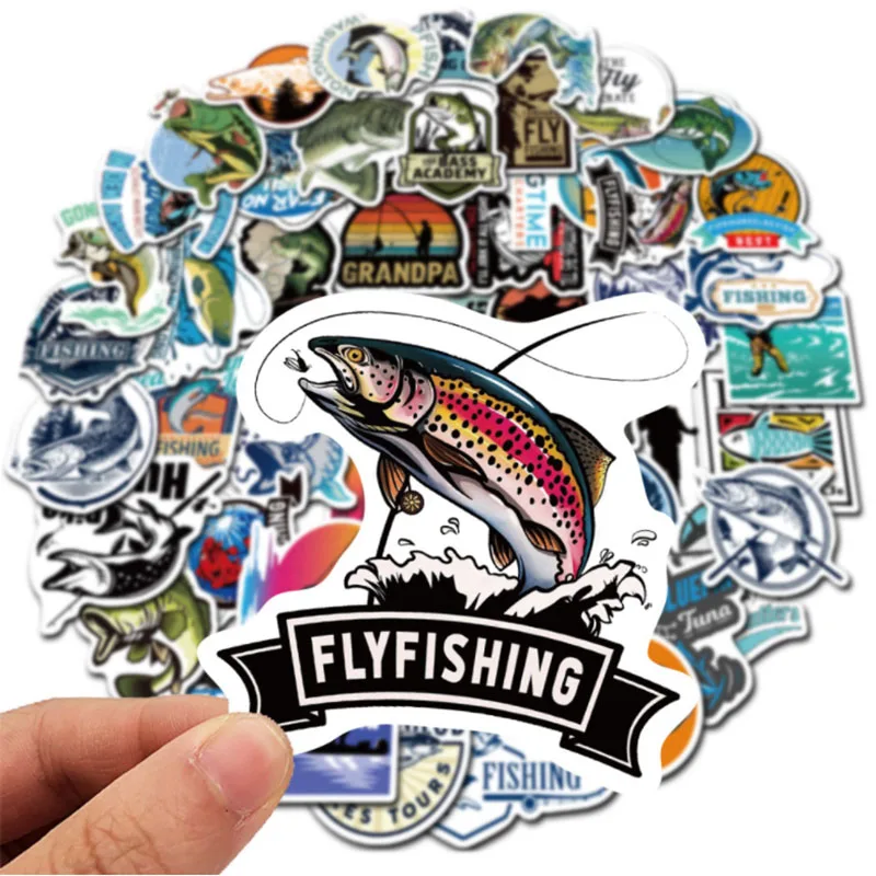 Stickers Waterproof Fishing, Fishing Stickers Decals