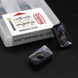 APMT1604 M2 1030 inserts en carbure, outil de tournage CNC tour à métal pour BAP400R support de fraisage CNC 